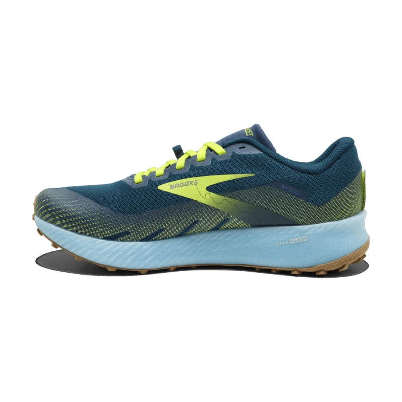 Zapatillas Brooks Catamount Azul Amarillo Azul Claro AW21 4 Zapatillas Brooks Catamount Azul Amarillo Azul Claro AW21 - Image 2