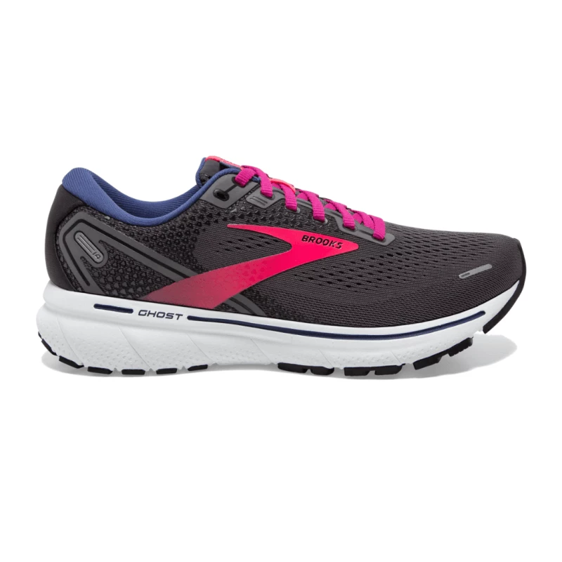 Zapatillas Brooks Ghost 14 Gris Rosa Mujer SS22 3 Zapatillas Brooks Ghost 14 Gris Rosa Mujer SS22