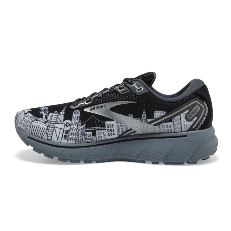 Zapatillas Brooks Ghost 14 Negro Gris AW21 4 Zapatillas Brooks Ghost 14 Negro Gris AW21 - Image 2