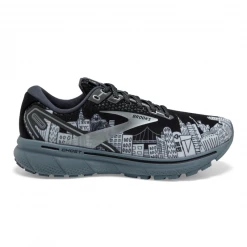 Zapatillas Brooks Ghost 14 Negro Gris AW21