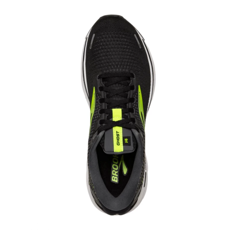 Zapatillas Brooks Ghost 14 Negro Lima SS22 5 Zapatillas Brooks Ghost 14 Negro Lima SS22 - Image 3