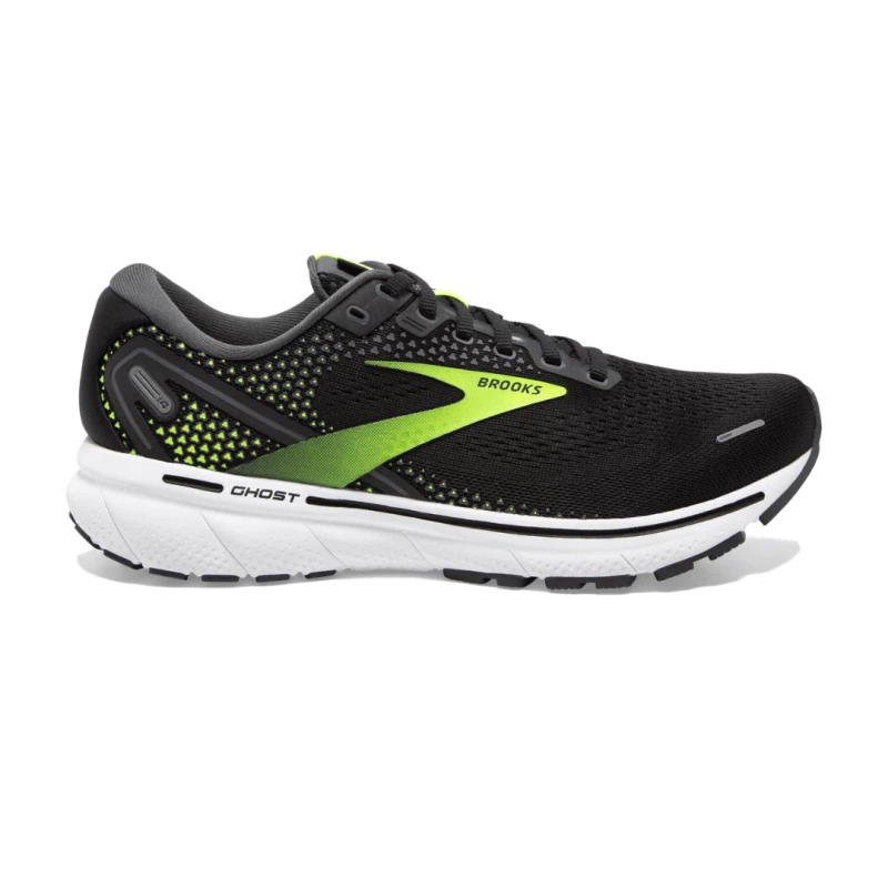 Zapatillas Brooks Ghost 14 Negro Lima SS22 3 Zapatillas Brooks Ghost 14 Negro Lima SS22
