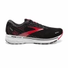 Zapatillas Brooks Ghost 14 Negro Rojo Blanco AW21