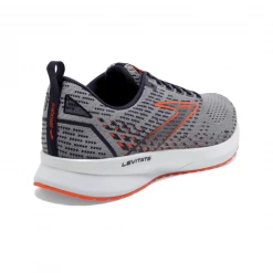 Zapatillas Brooks Levitate 5 Gris Naranja SS22 9 Zapatillas Brooks Levitate 5 Gris Naranja SS22 -365rider Ventas zapatillas brooks levitate 5 gris naranja ss22 1