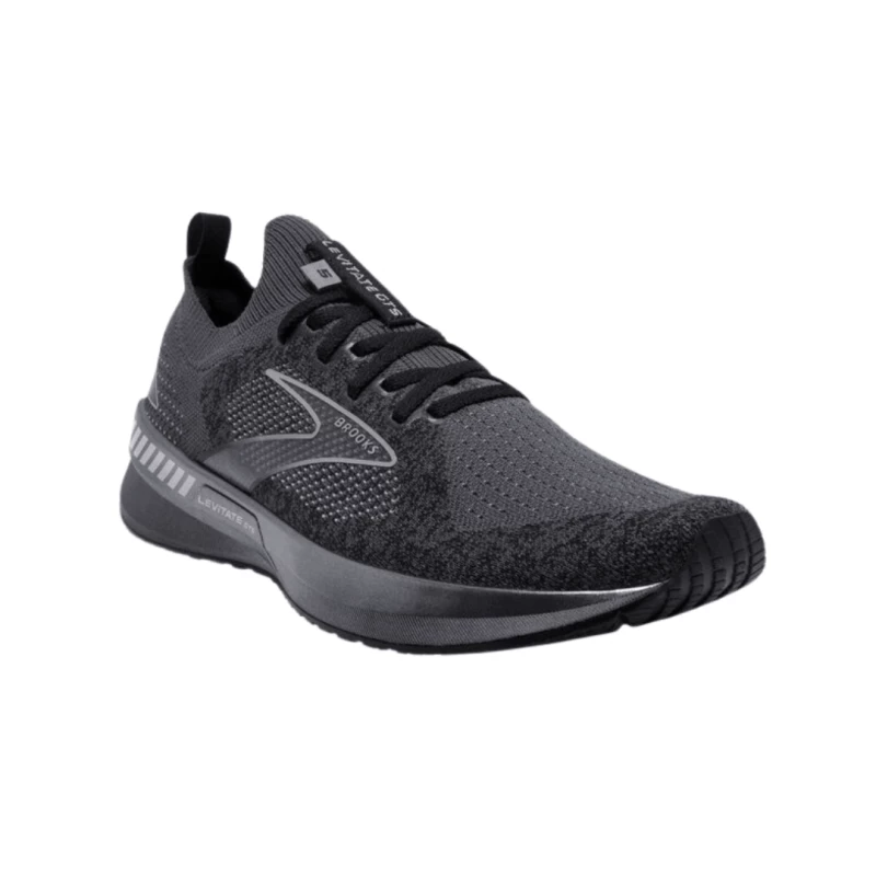 Zapatillas Brooks Levitate StealthFit GTS 5 Negro Gris 4 Zapatillas Brooks Levitate StealthFit GTS 5 Negro Gris - Image 2