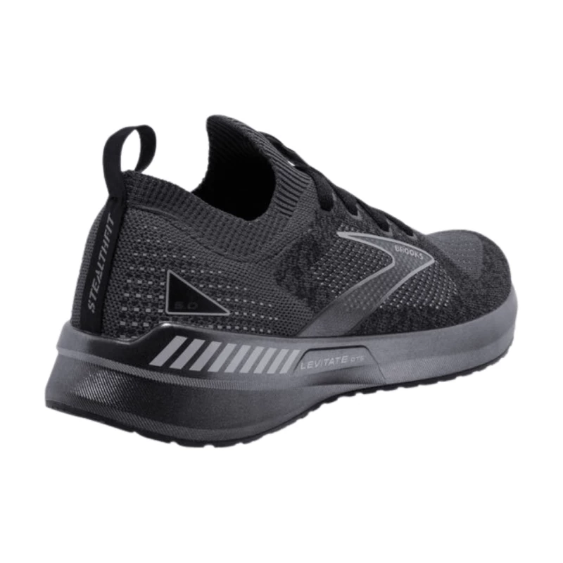 Zapatillas Brooks Levitate StealthFit GTS 5 Negro Gris 7 Zapatillas Brooks Levitate StealthFit GTS 5 Negro Gris - Image 5