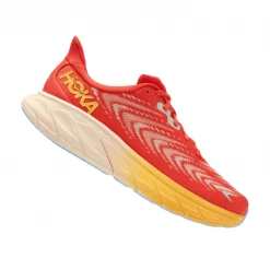 Zapatillas Hoka One One Arahi 6 Rojo Amarillo AW22 -365rider Ventas zapatillas hoka one one arahi 6 rojo amarillo aw22 1
