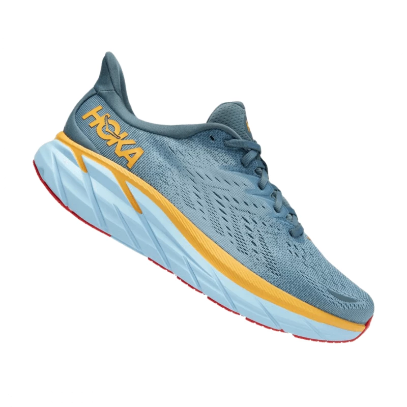 Zapatillas Hoka One One Clifton 8 Azul Naranja AW22 4 Zapatillas Hoka One One Clifton 8 Azul Naranja AW22 - Image 2