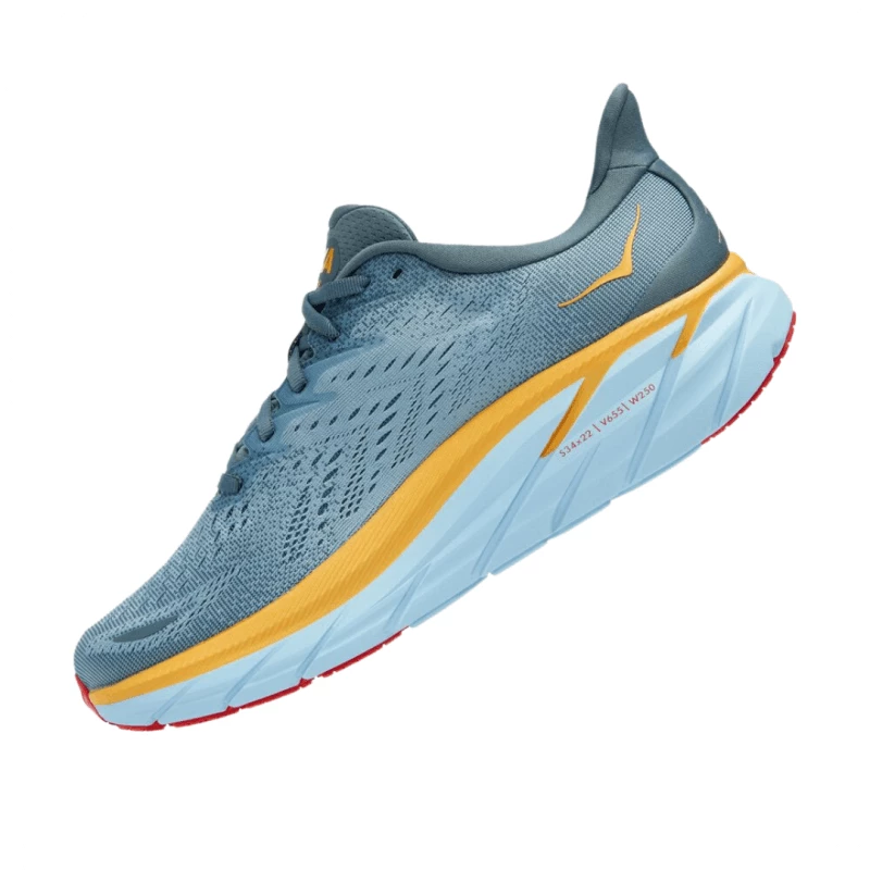 Zapatillas Hoka One One Clifton 8 Azul Naranja AW22 6 Zapatillas Hoka One One Clifton 8 Azul Naranja AW22 - Image 4