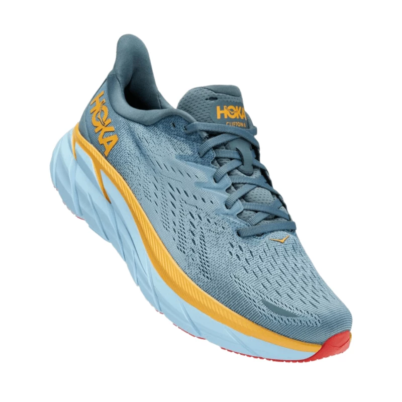 Zapatillas Hoka One One Clifton 8 Azul Naranja AW22 3 Zapatillas Hoka One One Clifton 8 Azul Naranja AW22
