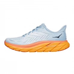 Zapatillas Hoka One One Clifton 8 Celeste Naranja AW22 Mujer -365rider Ventas zapatillas hoka one one clifton 8 celeste naranja aw22 mujer 3