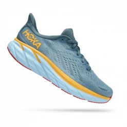 Zapatillas Hoka One One Clifton 8 Wide Azul Naranja AW22 -365rider Ventas zapatillas hoka one one clifton 8 wide azul naranja aw22 2