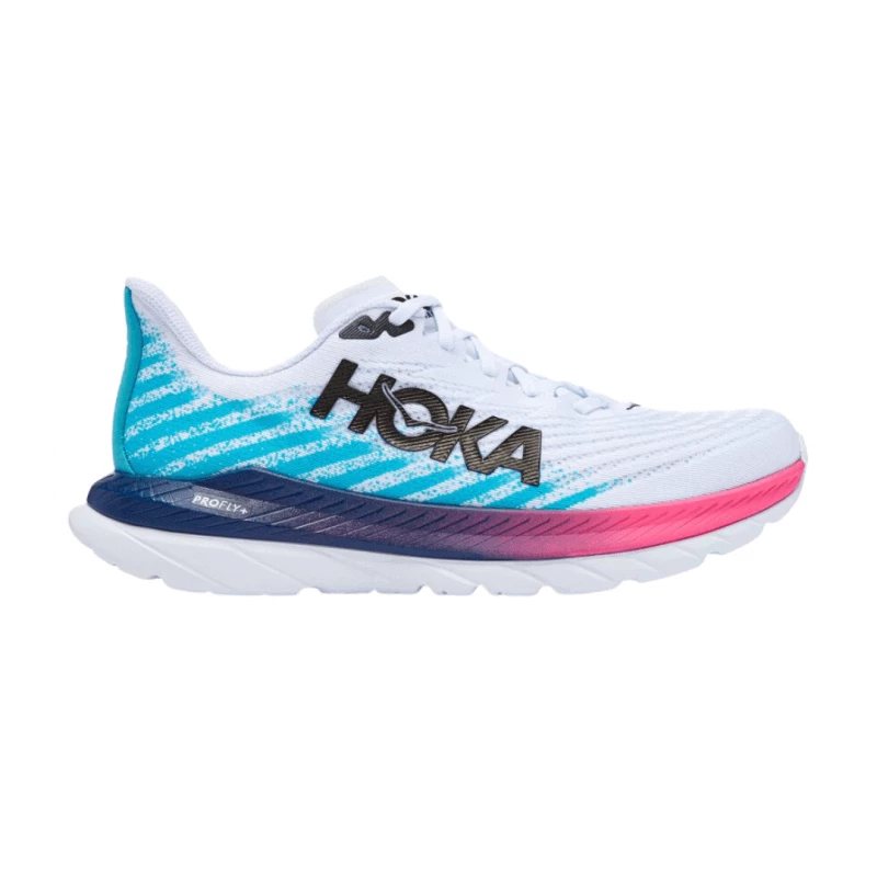 Zapatillas Hoka One One Mach 5 Blanco Azul AW 22 Mujer 5 Zapatillas Hoka One One Mach 5 Blanco Azul AW 22 Mujer - Image 3