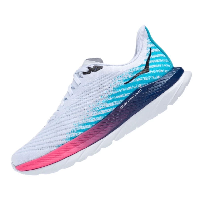 Zapatillas Hoka One One Mach 5 Blanco Azul AW 22 Mujer 9 Zapatillas Hoka One One Mach 5 Blanco Azul AW 22 Mujer - Image 7