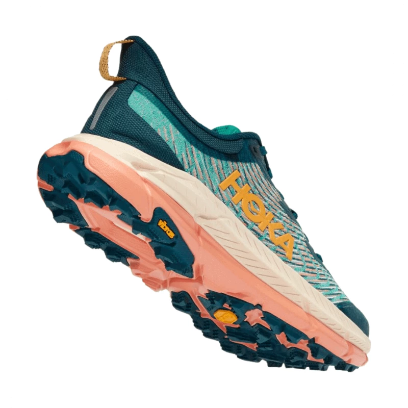 Zapatillas Hoka One One Mafate Speed 4 Turquesa Rosa AW22 Mujer 4 Zapatillas Hoka One One Mafate Speed 4 Turquesa Rosa AW22 Mujer - Image 2