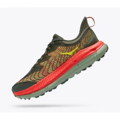 Zapatillas Hoka One One Mafate Speed 4 Verde Rojo AW22 -365rider Ventas zapatillas hoka one one mafate speed 4 verde rojo aw22 3