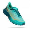 Zapatillas Hoka One One Speedgoat 5 Azul Verde AW22 Mujer
