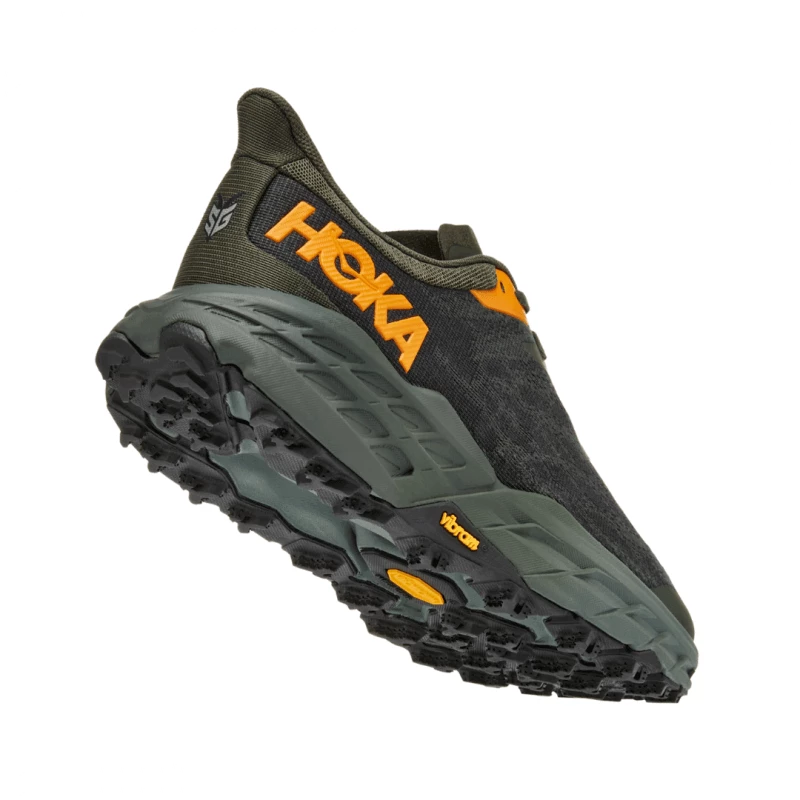 Zapatillas Hoka One One Speedgoat 5 Verde Naranja SS22 4 Zapatillas Hoka One One Speedgoat 5 Verde Naranja SS22 - Image 2