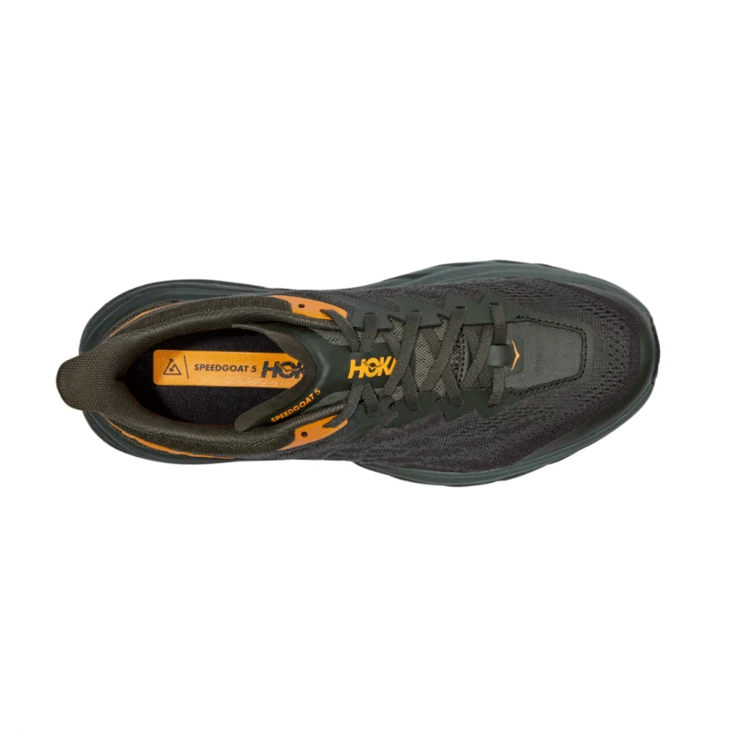 Zapatillas Hoka One One Speedgoat 5 Verde Naranja SS22 5 Zapatillas Hoka One One Speedgoat 5 Verde Naranja SS22 - Image 3