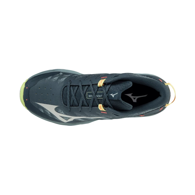 Zapatillas Mizuno Wave Daichi 7 Azul Verde SS22 4 Zapatillas Mizuno Wave Daichi 7 Azul Verde SS22 - Image 2