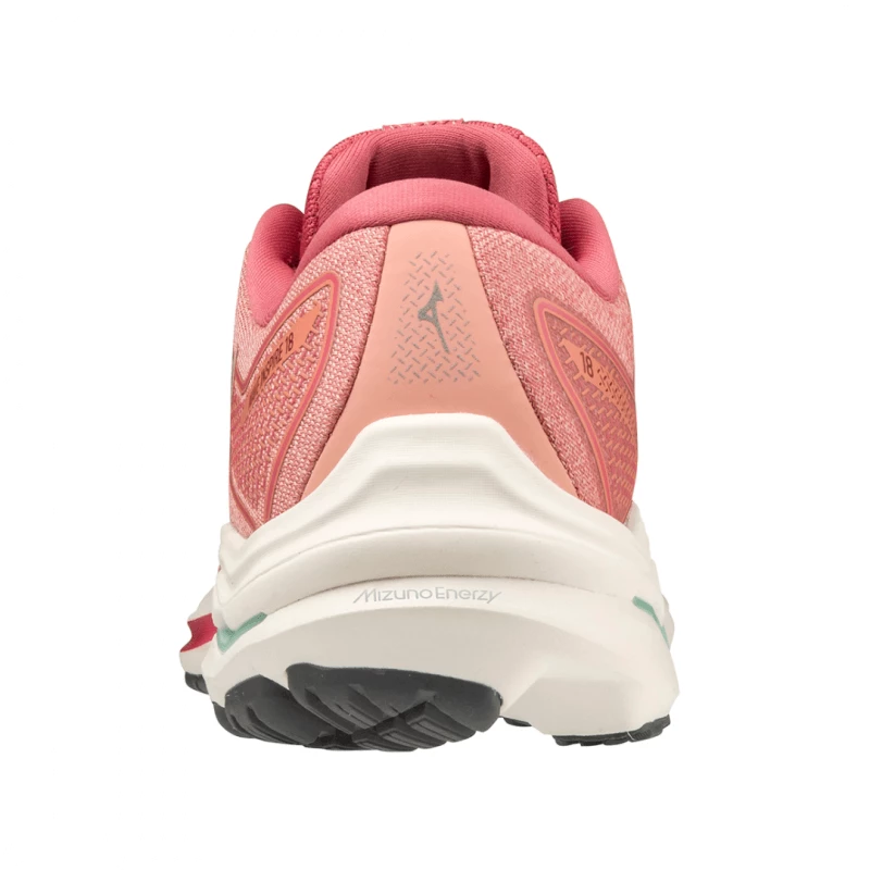 Zapatillas Mizuno Wave Inspire 18 Rosa Negro Mujer SS22 7 Zapatillas Mizuno Wave Inspire 18 Rosa Negro Mujer SS22 - Image 5