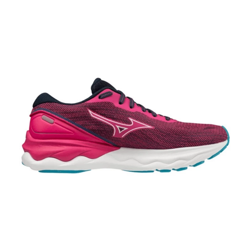 Zapatillas Mizuno Wave Skyrise 3 Rosa Blanco SS22 Mujer 3 Zapatillas Mizuno Wave Skyrise 3 Rosa Blanco SS22 Mujer