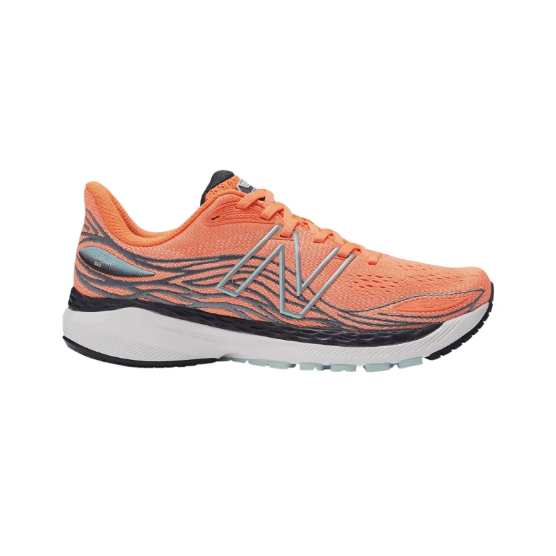 Zapatillas New Balance Fresh Foam X 860 V12 Naranja Negro SS22 3 Zapatillas New Balance Fresh Foam X 860 V12 Naranja Negro SS22