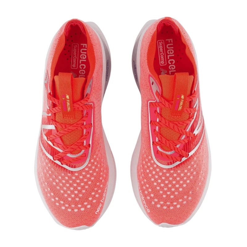 Zapatillas New Balance FuelCell SuperComp Rojo Blanco AW22 6 Zapatillas New Balance FuelCell SuperComp Rojo Blanco AW22 - Image 4