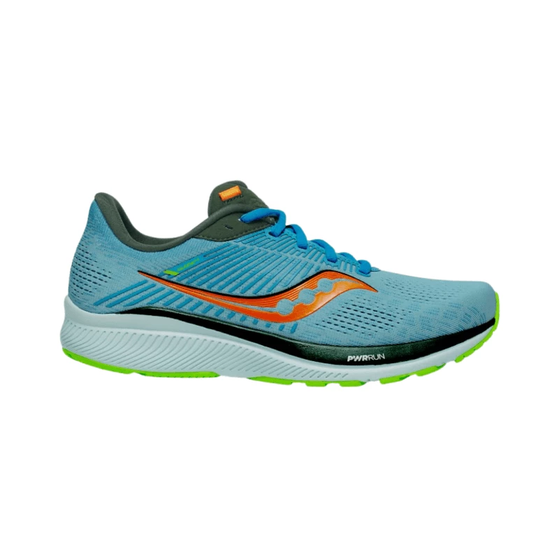 Zapatillas Saucony Guide 14 Azul Verde Naranja 3 Zapatillas Saucony Guide 14 Azul Verde Naranja