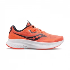 Zapatillas Saucony Guide 15 Naranja Negro Mujer SS22
