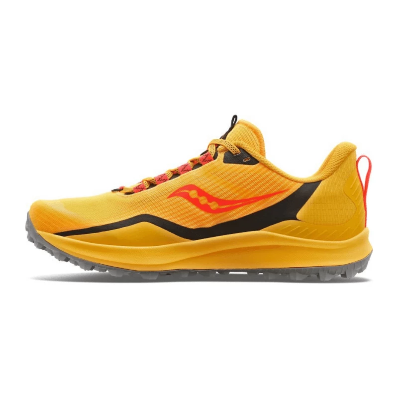 Zapatillas Saucony Peregrine 12 Amarillo Negro SS22 Mujer 4 Zapatillas Saucony Peregrine 12 Amarillo Negro SS22 Mujer - Image 2