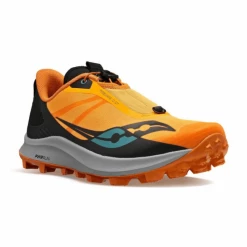 Zapatillas Saucony Peregrine 12 ST Naranja Negro AW22 -365rider Ventas zapatillas saucony peregrine 12 st naranja negro aw22 2