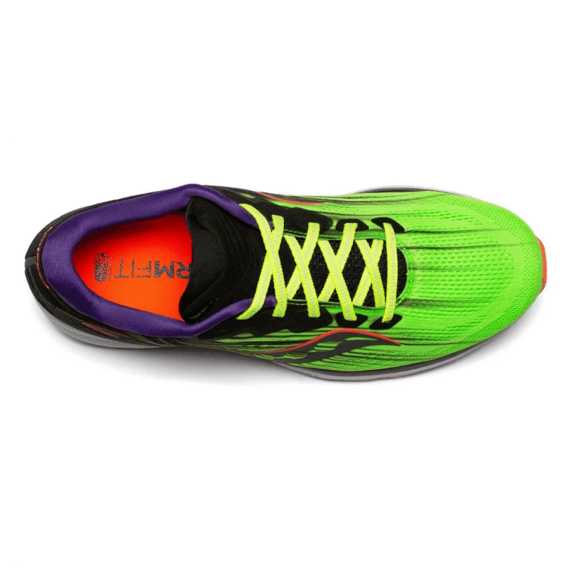 Zapatillas Saucony Ride 14 ViziPro Verde Fluor 6 Zapatillas Saucony Ride 14 ViziPro Verde Fluor - Image 4