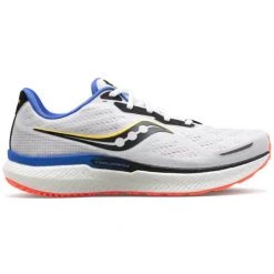 Zapatillas Saucony Triumph 19 Blanco Azul Naranja SS22